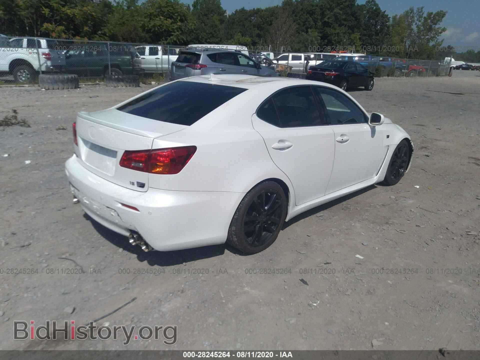 2008 LEXUS IS F - VIN: JTHBP262185003723 - Фото 4