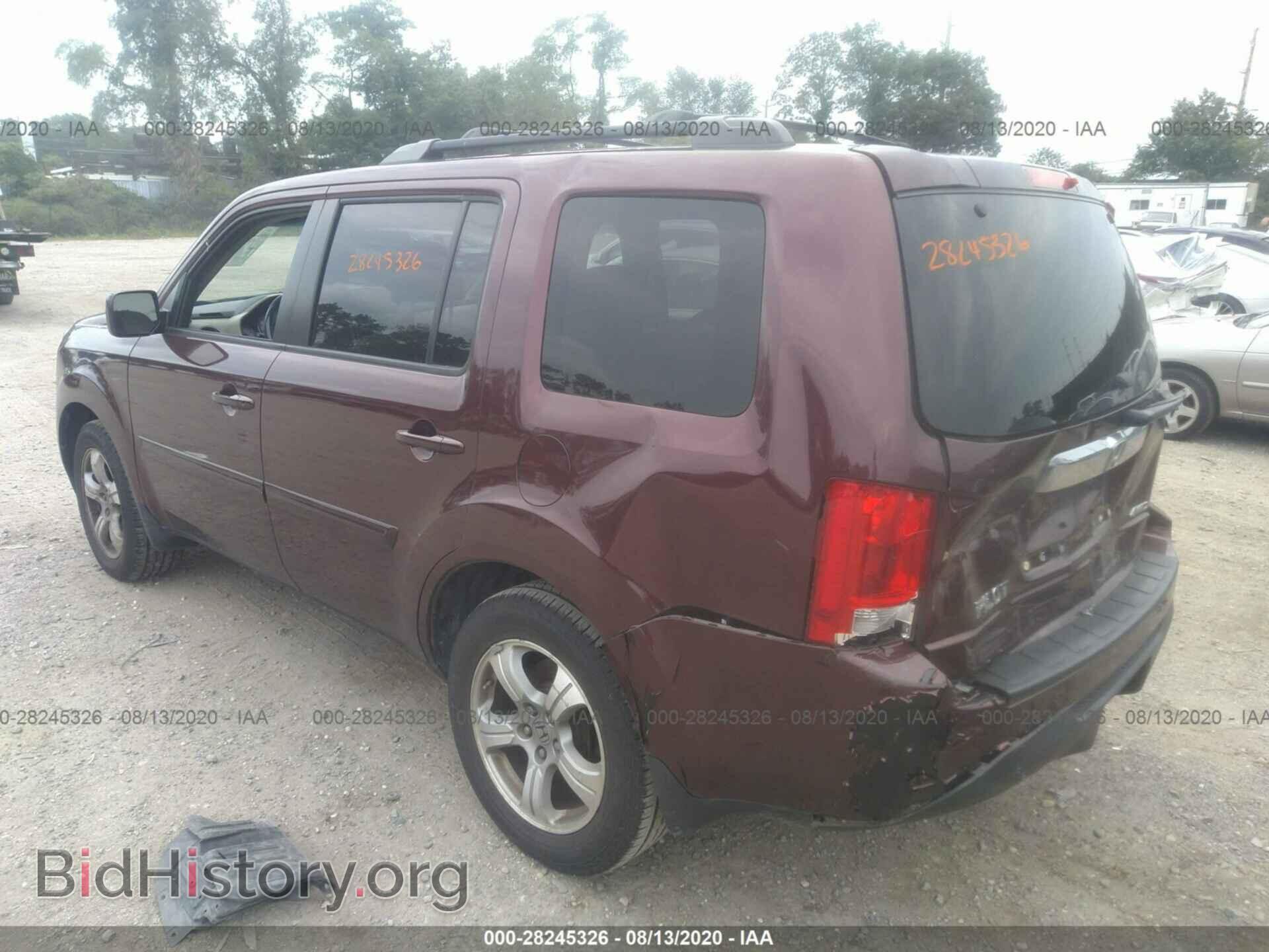2012 HONDA PILOT - VIN: 5FNYF4H54CB045134 - Фото 3