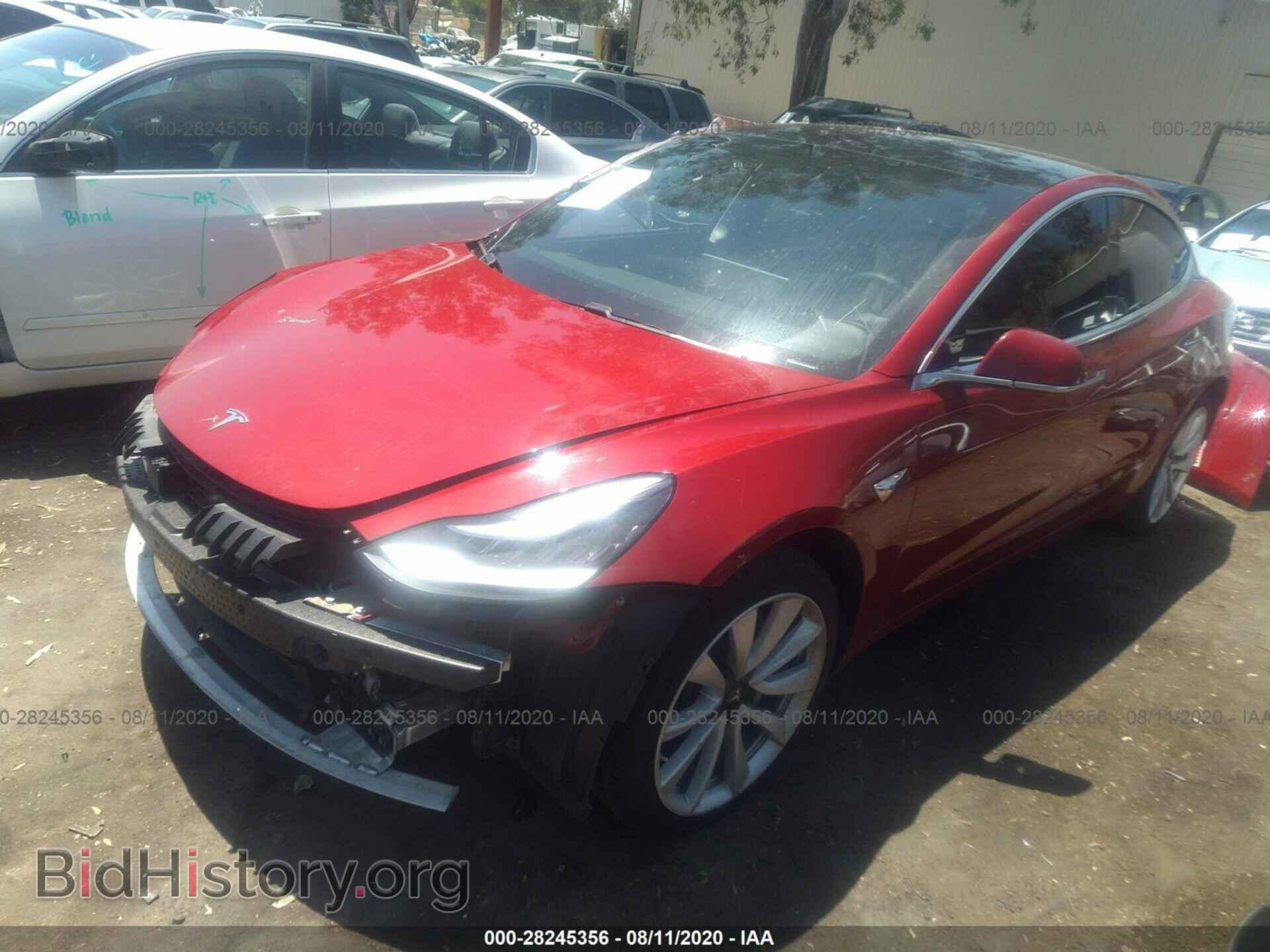 2019 TESLA MODEL 3 - VIN: 5YJ3E1EA7KF536910 - Photo 2