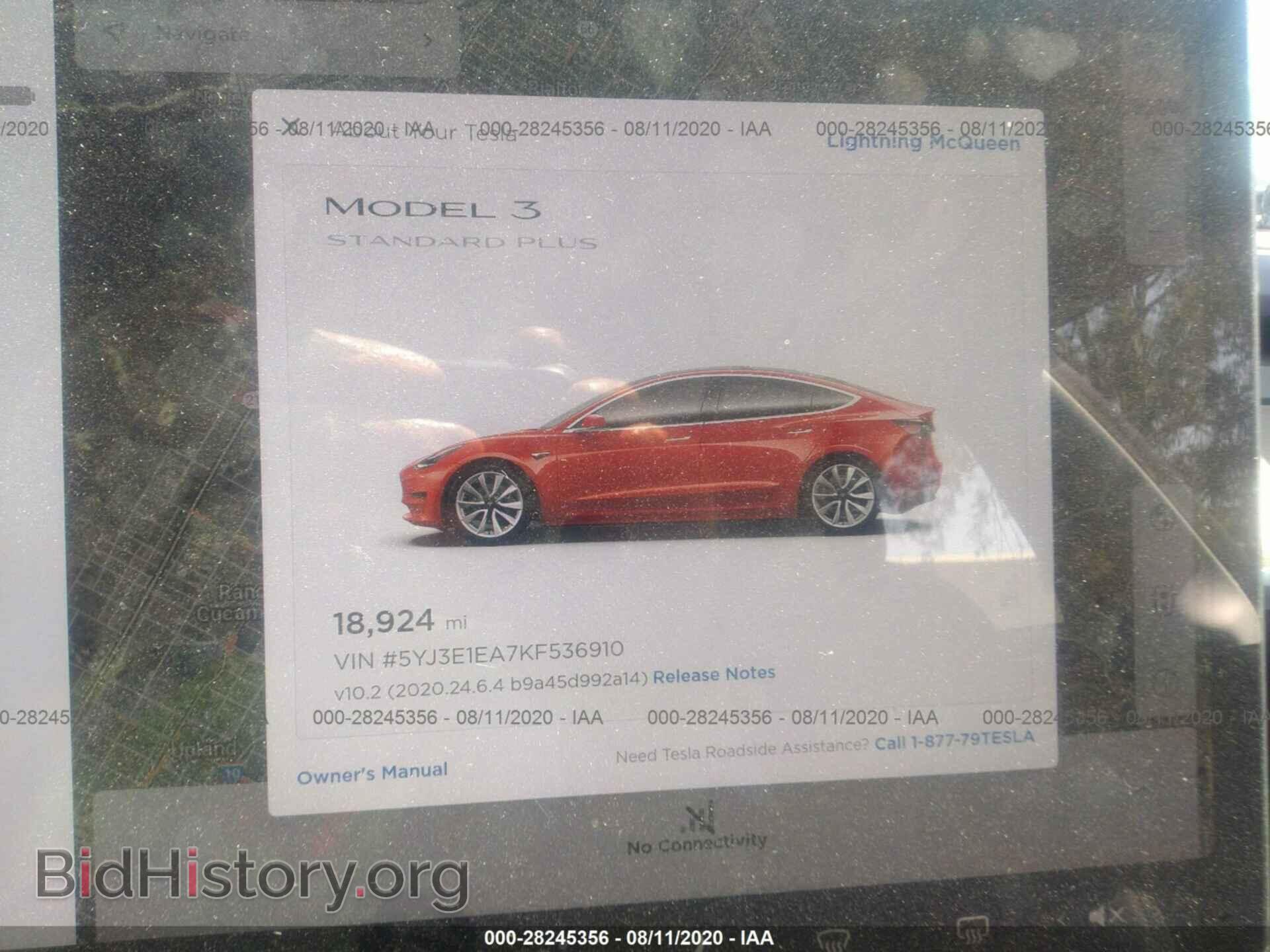 2019 TESLA MODEL 3 - VIN: 5YJ3E1EA7KF536910 - Photo 7