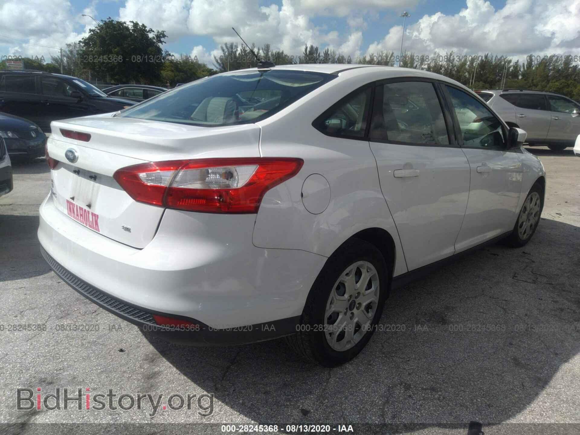 2012 FORD FOCUS - VIN: 1FAHP3F27CL279917 - Photo 4