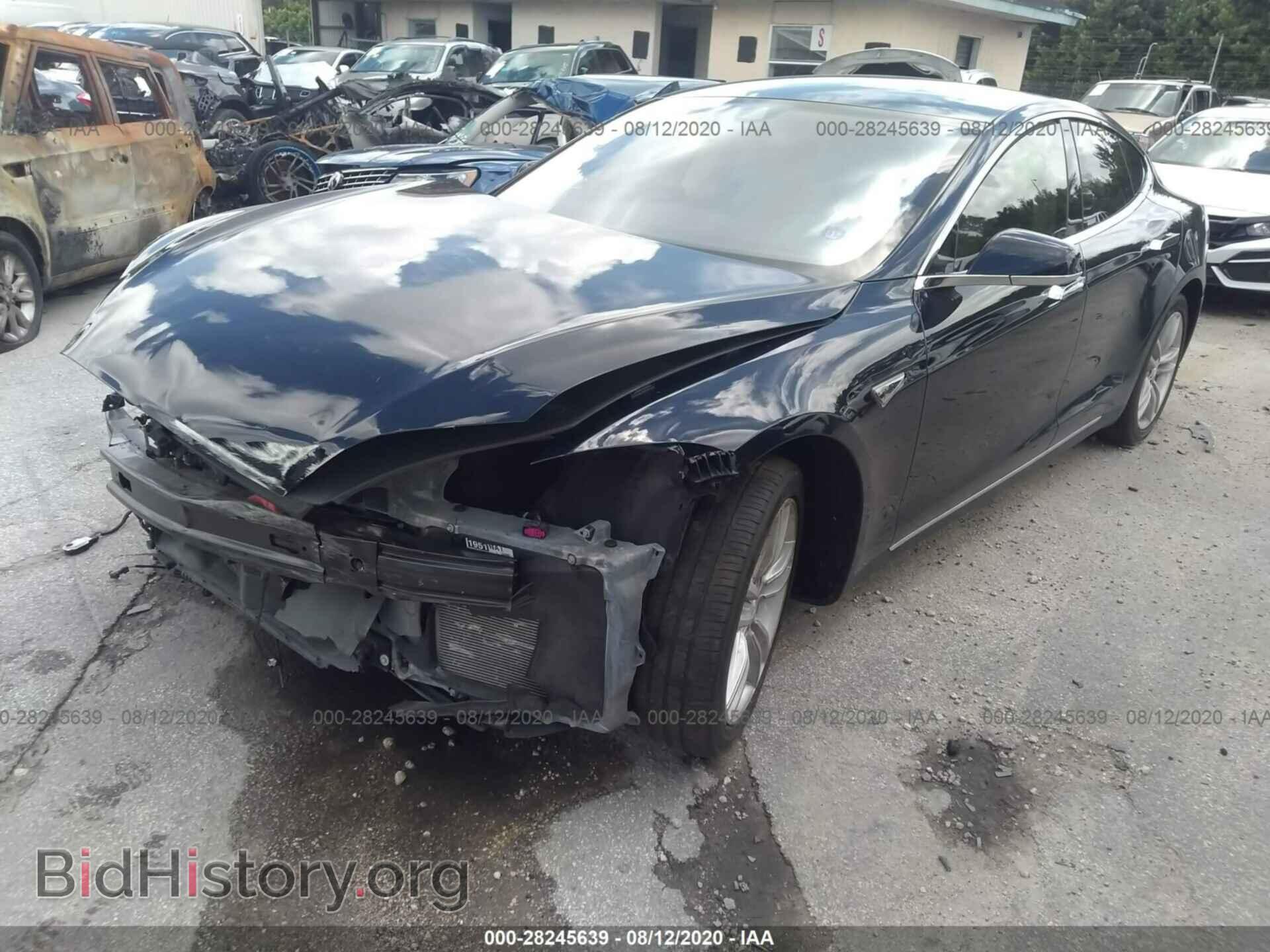 2014 TESLA MODEL S - VIN: 5YJSA1H10EFP62231 - Фото 2