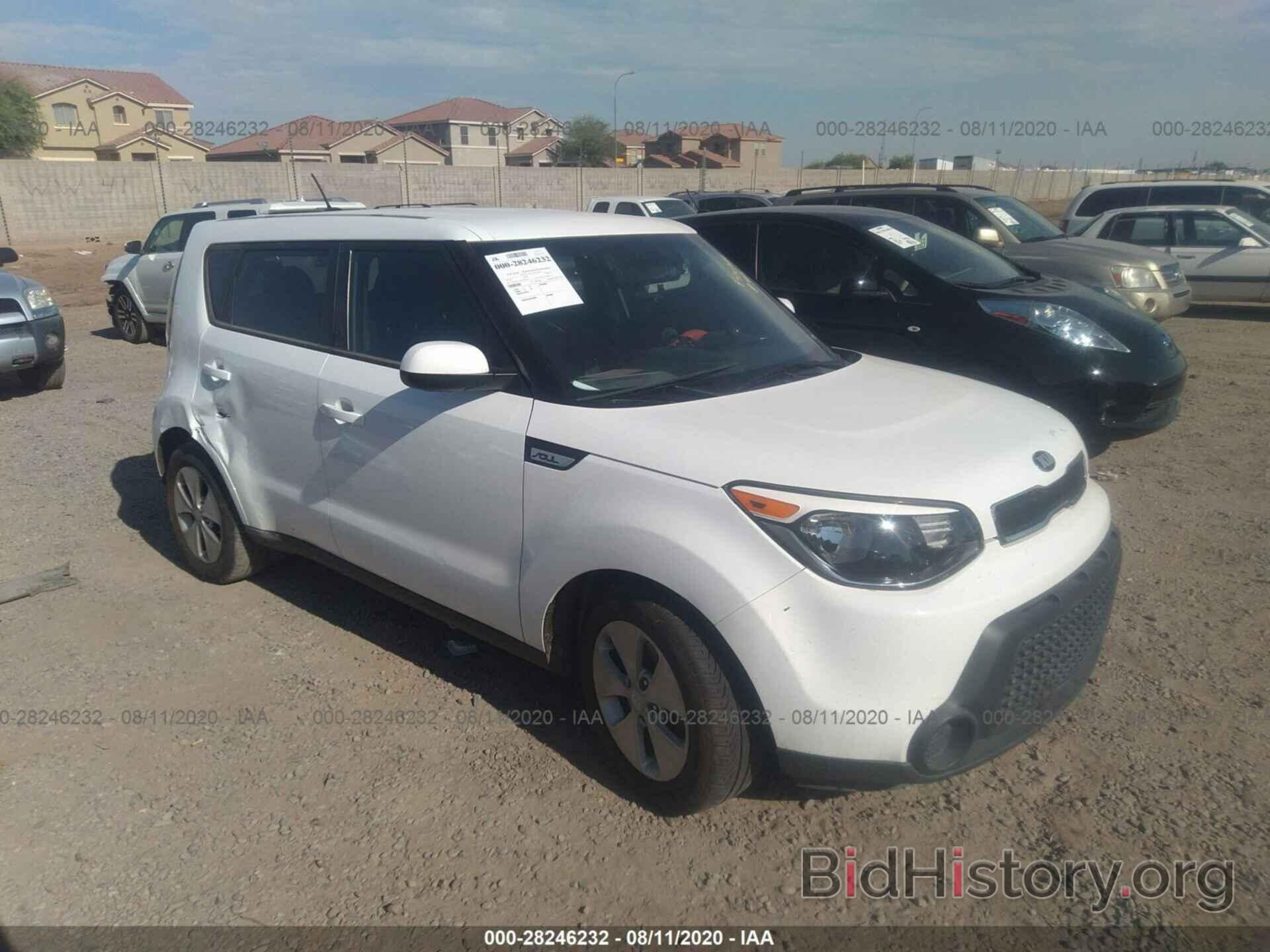 Photo KNDJN2A28G7287221 - KIA SOUL 2016