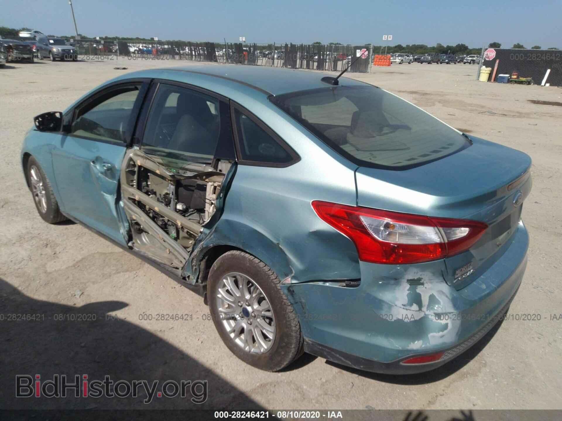 2012 FORD FOCUS - VIN: 1FAHP3F28CL333225 - Фото 3