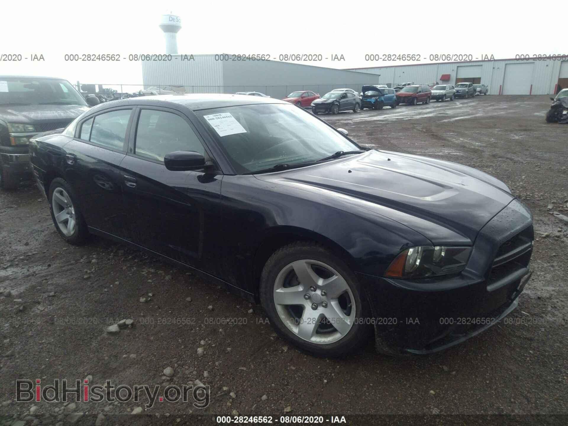 Photo 2C3CDXAT7CH153384 - DODGE CHARGER 2012