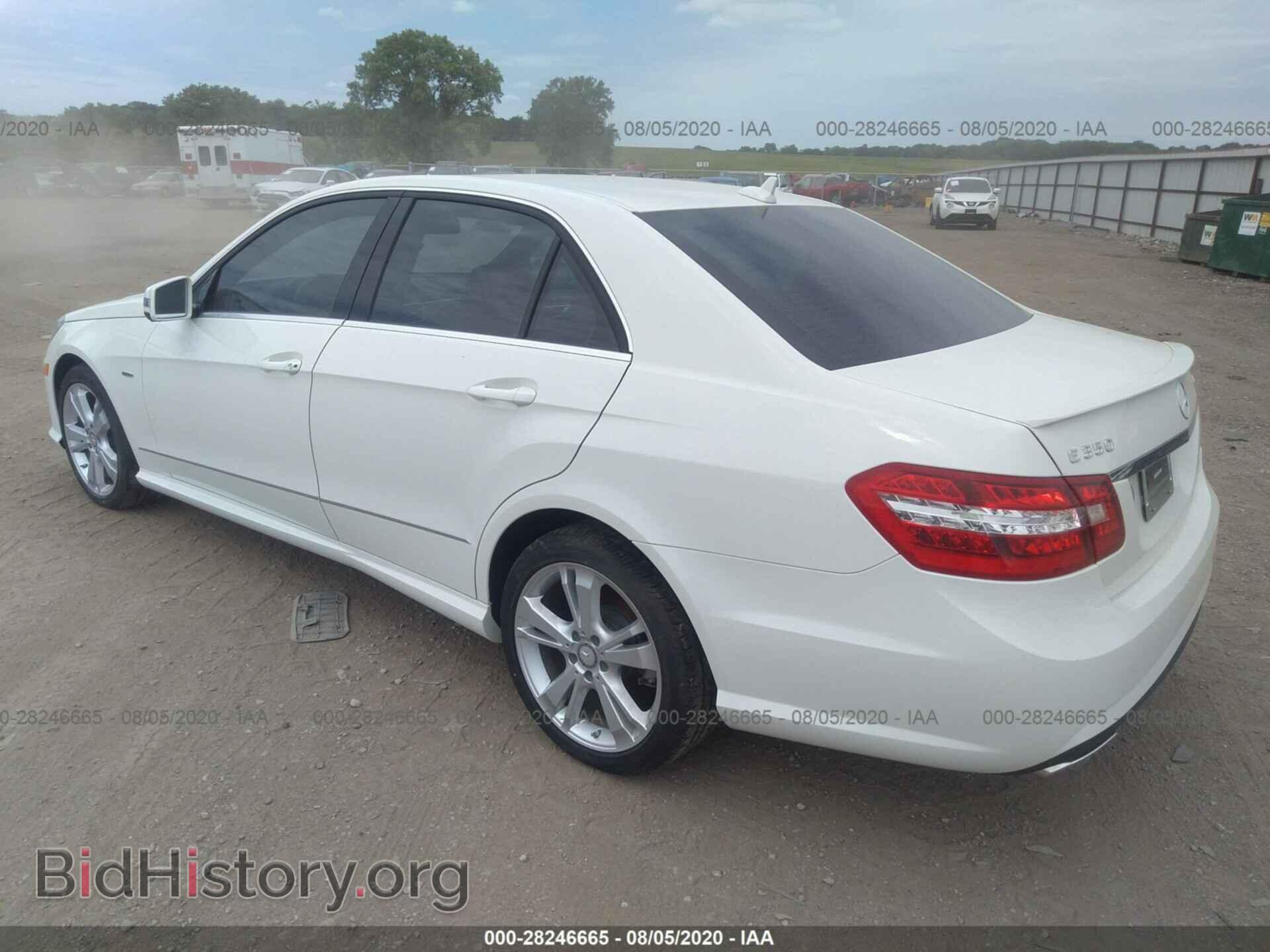 2012 MERCEDES-BENZ E-CLASS - VIN: WDDHF8JB0CA620576 - Photo 3