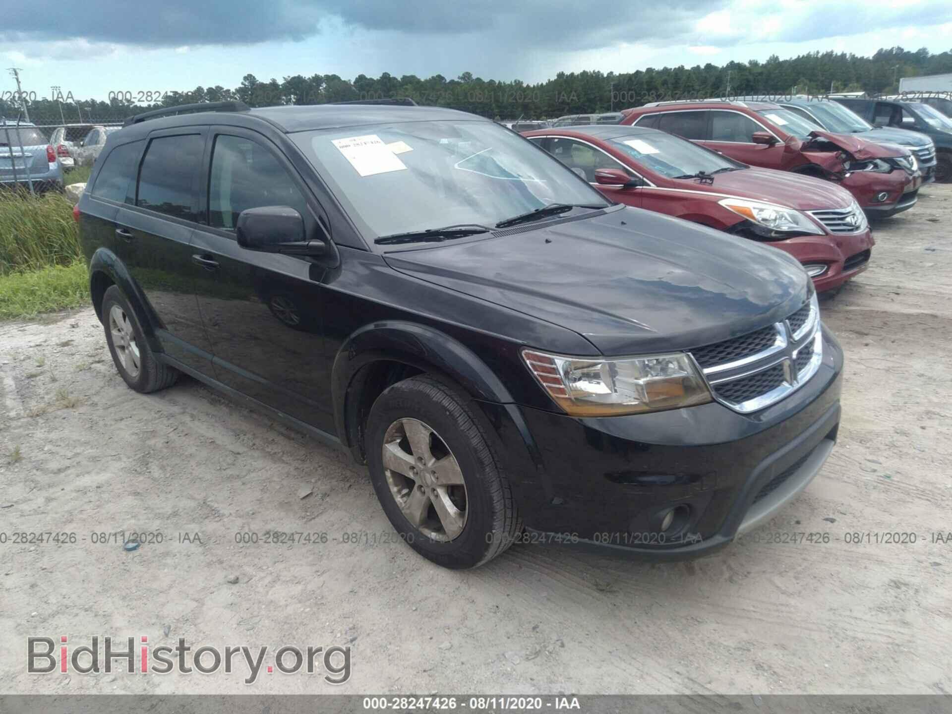 Photo 3C4PDCBG8CT135281 - DODGE JOURNEY 2012