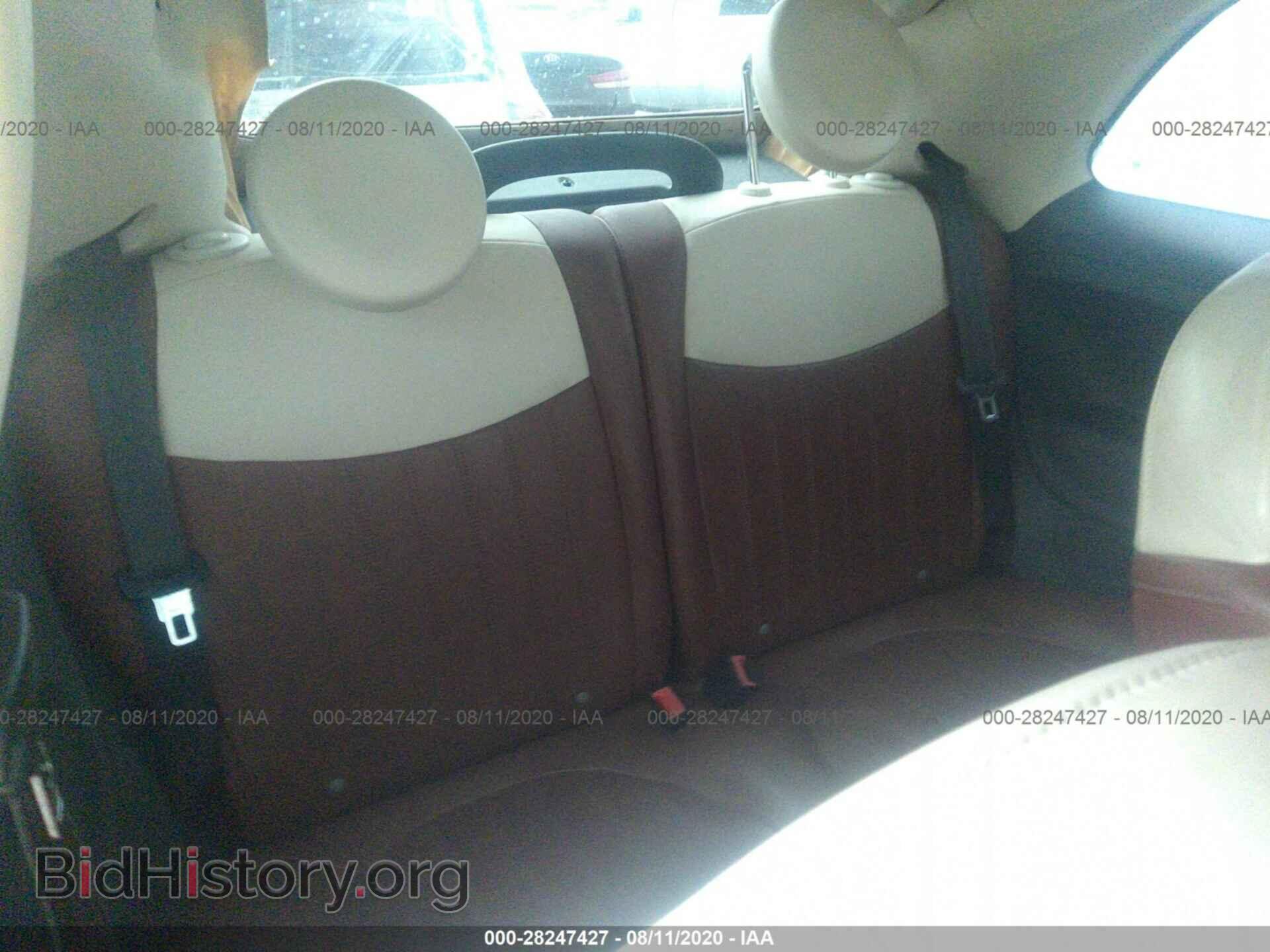 2013 FIAT 500 - VIN: 3C3CFFER4DT607733 - Фото 8
