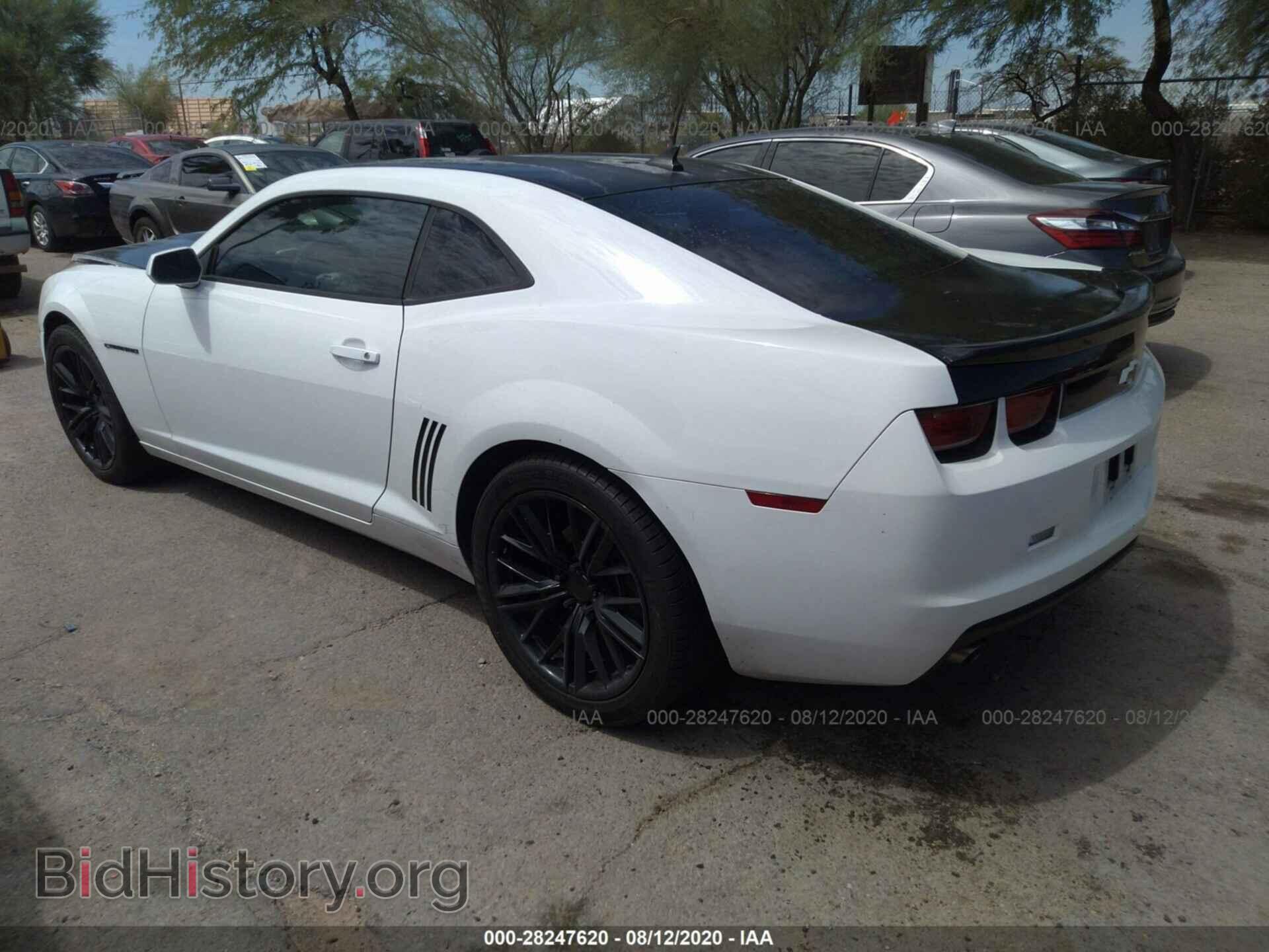 2012 CHEVROLET CAMARO - VIN: 2G1FE1E32C9176765 - Фото 3