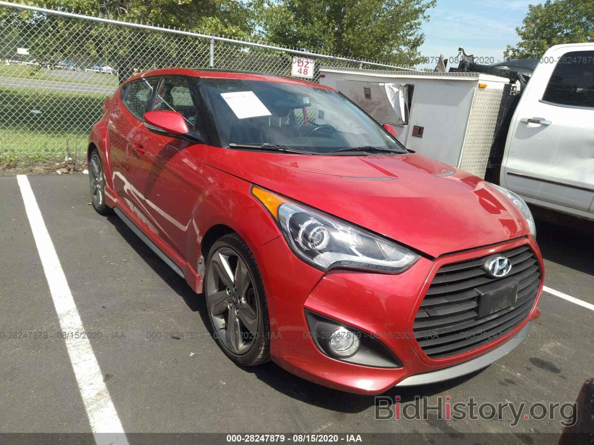 Photo KMHTC6AE2FU229214 - HYUNDAI VELOSTER 2015