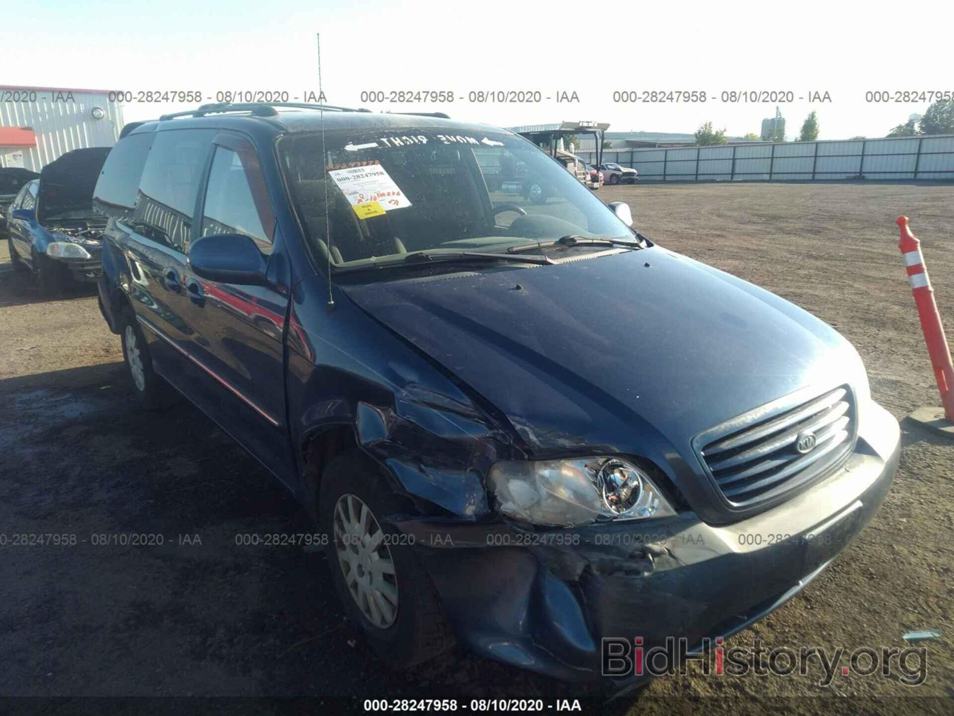 Photo KNDUP131436440943 - KIA SEDONA 2003