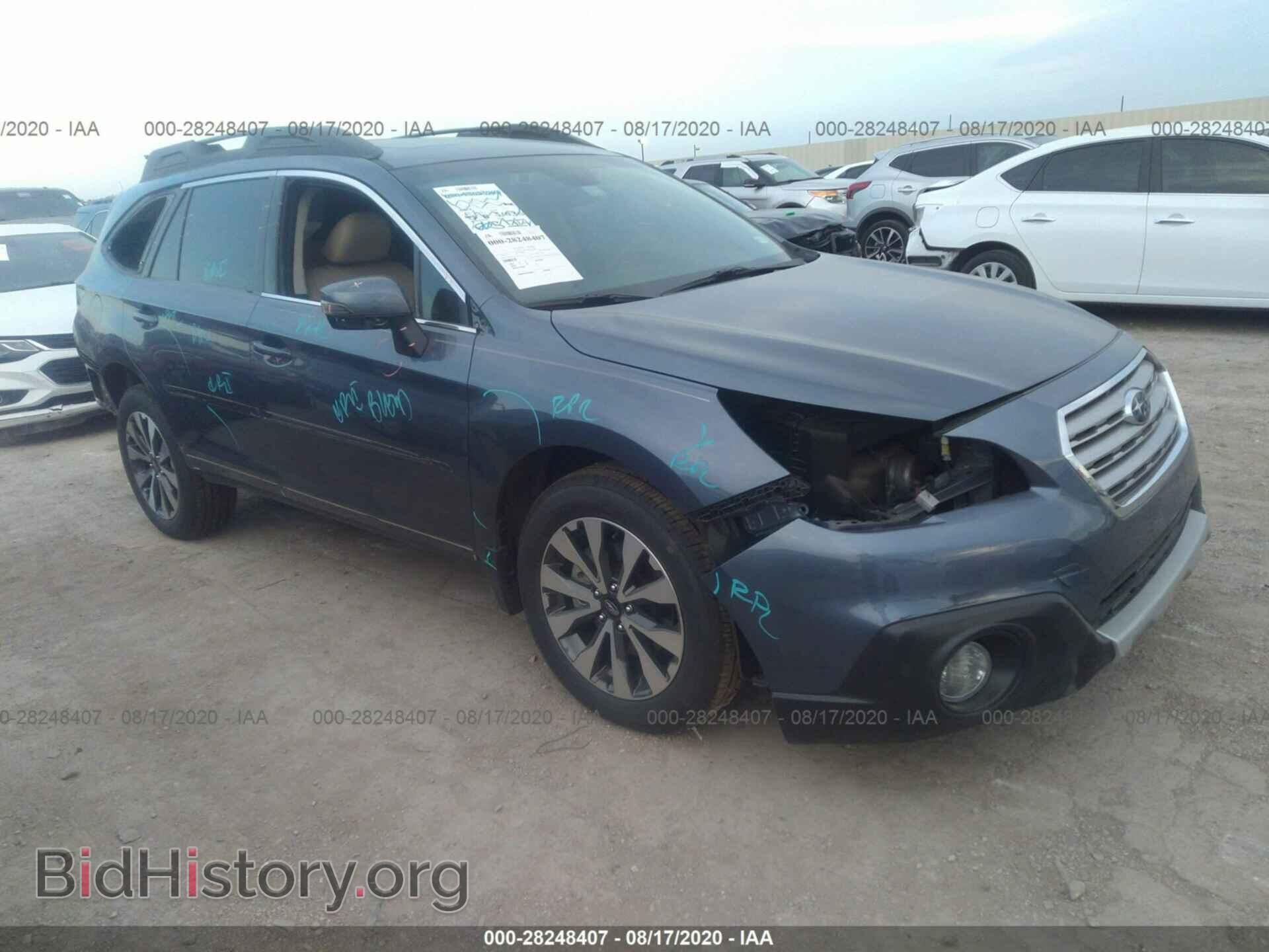 Photo 4S4BSENC2G3328558 - SUBARU OUTBACK 2016