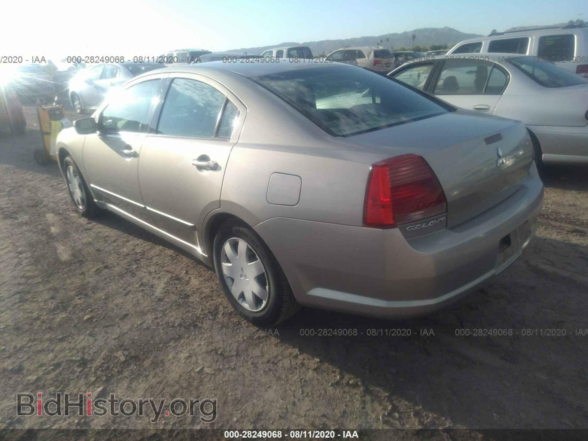 2004 MITSUBISHI GALANT - VIN: 4A3AB36FX4E086323 - Фото 3
