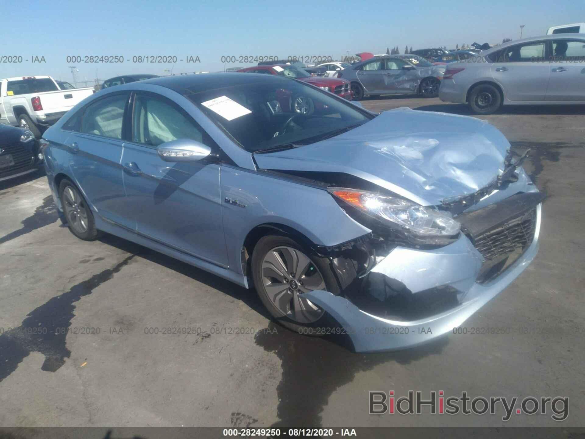 Photo KMHEC4A46FA132409 - HYUNDAI SONATA HYBRID 2015