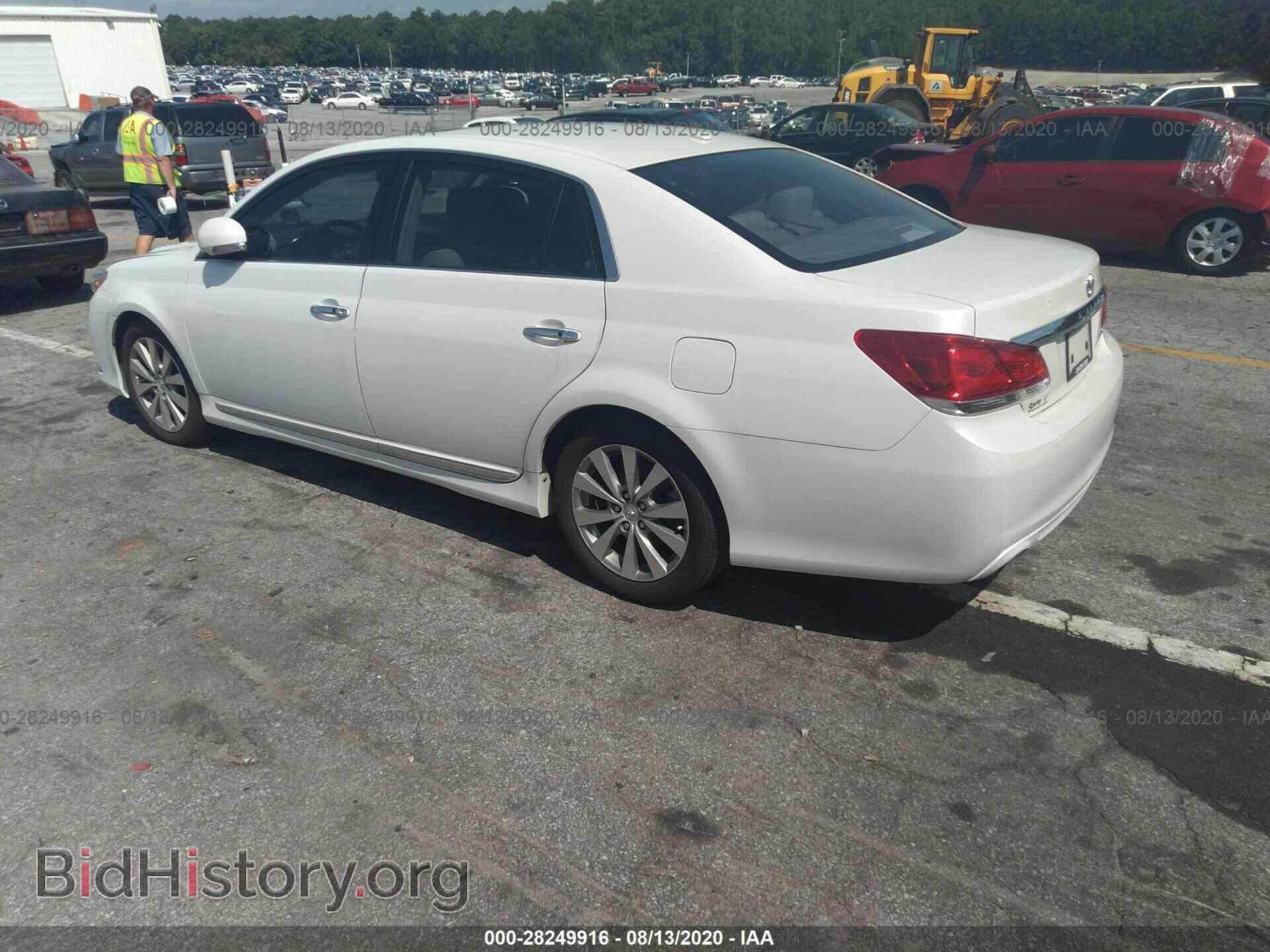 2012 TOYOTA AVALON - VIN: 4T1BK3DB9CU458628 - Фото 3