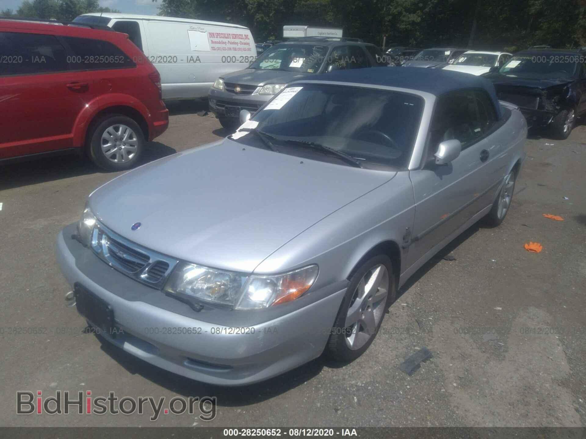2003 SAAB 9-3 - VIN: YS3DF78K637005853 - Фото 2