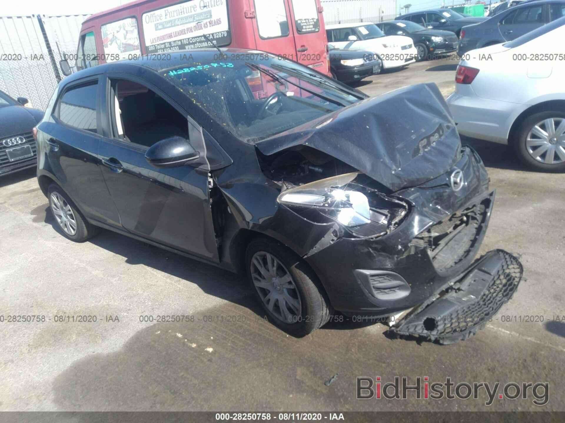 Photo JM1DE1KZXC0146821 - MAZDA MAZDA2 2012