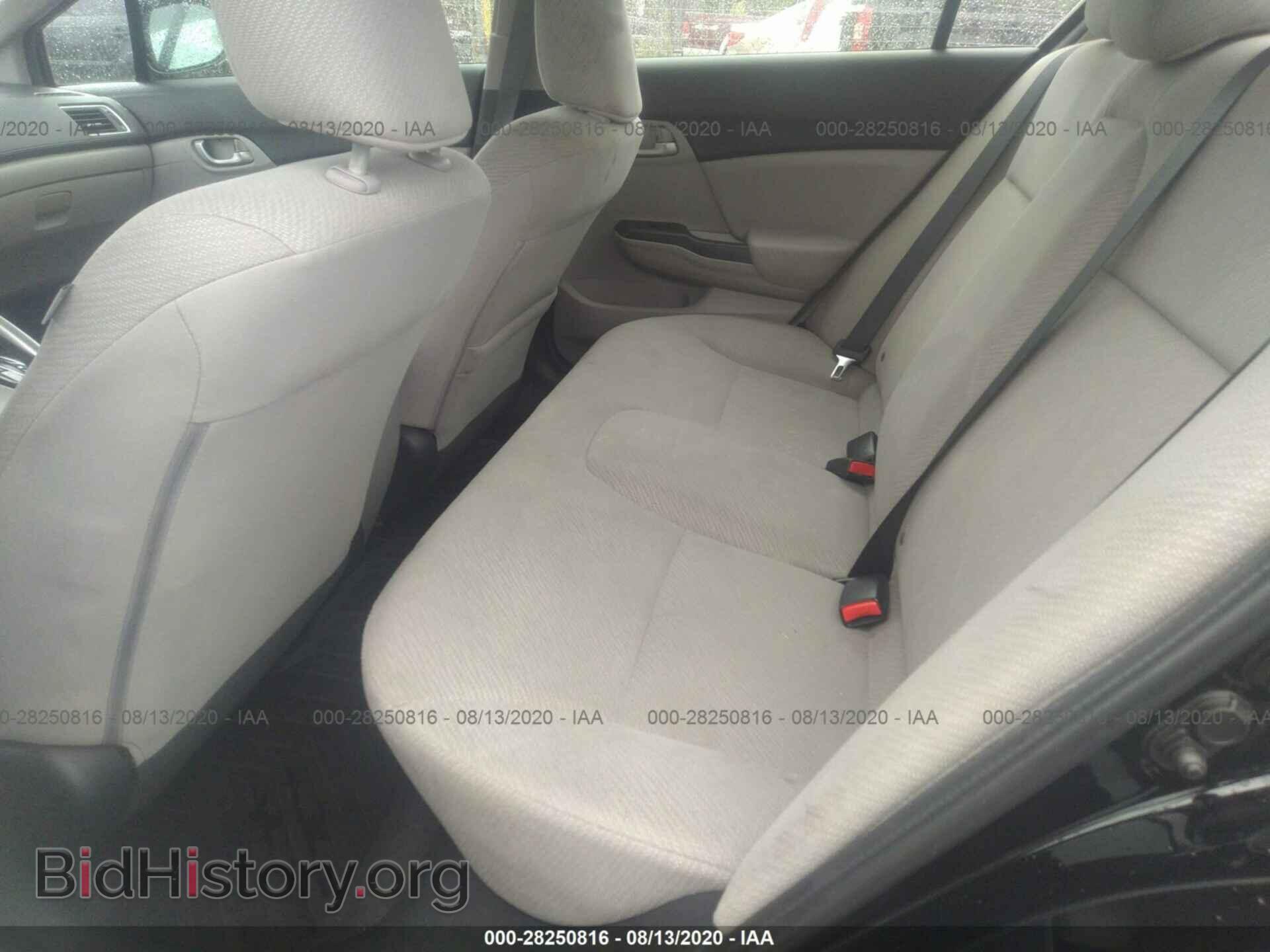 2013 HONDA CIVIC SDN - VIN: 19XFB2F55DE231587 - Фото 8