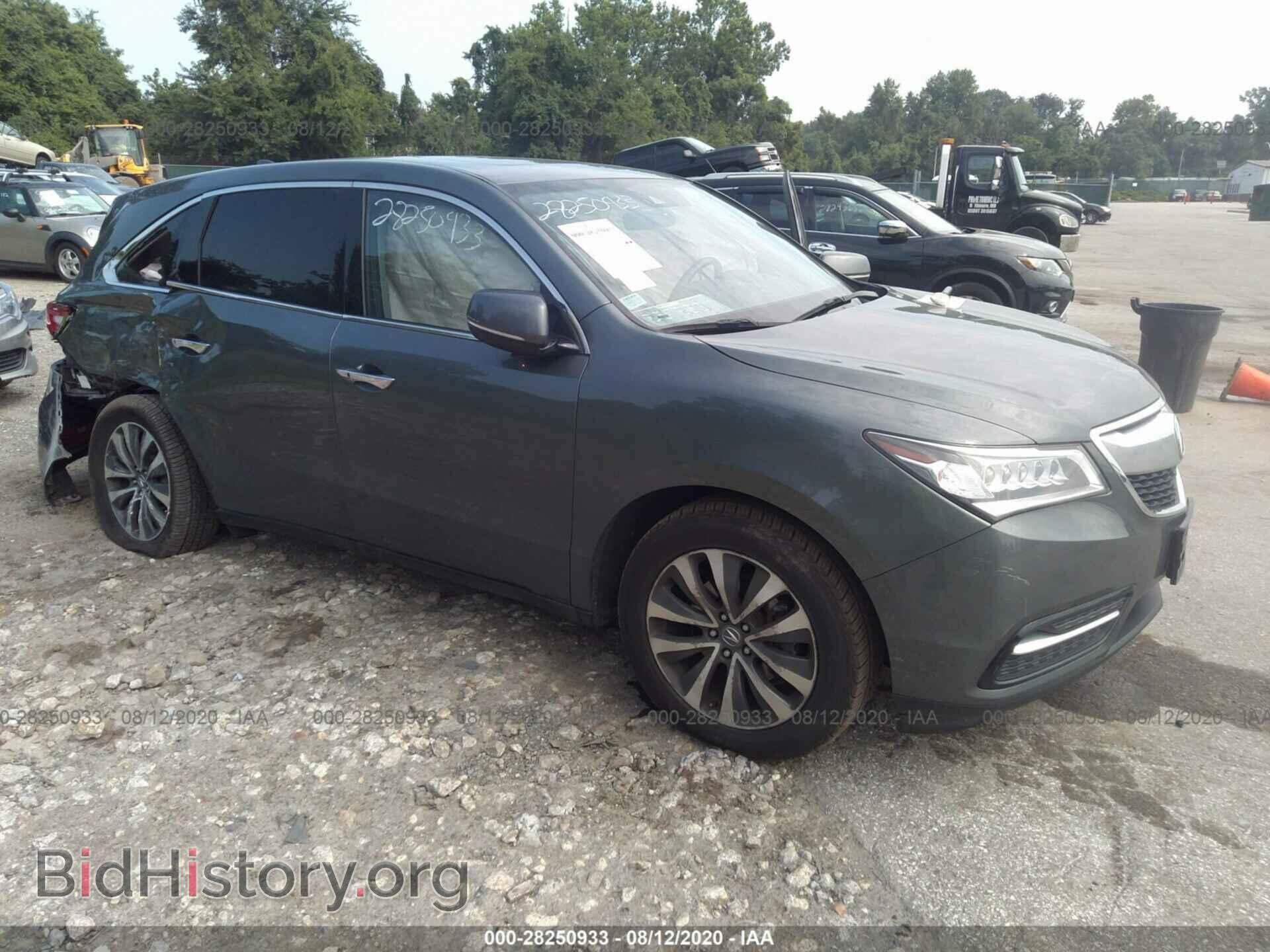 Photo 5FRYD4H46GB028157 - ACURA MDX 2016