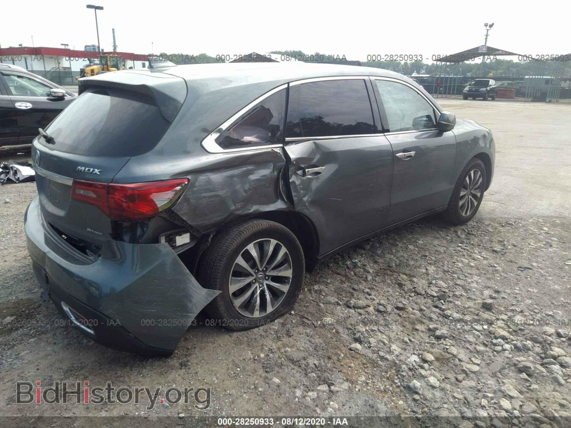 2016 ACURA MDX - VIN: 5FRYD4H46GB028157 - Фото 4