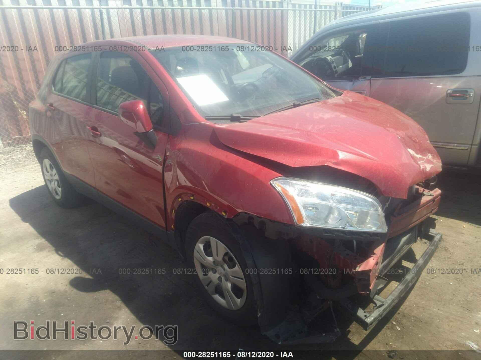 Photo KL7CJKSBXFB113923 - CHEVROLET TRAX 2015