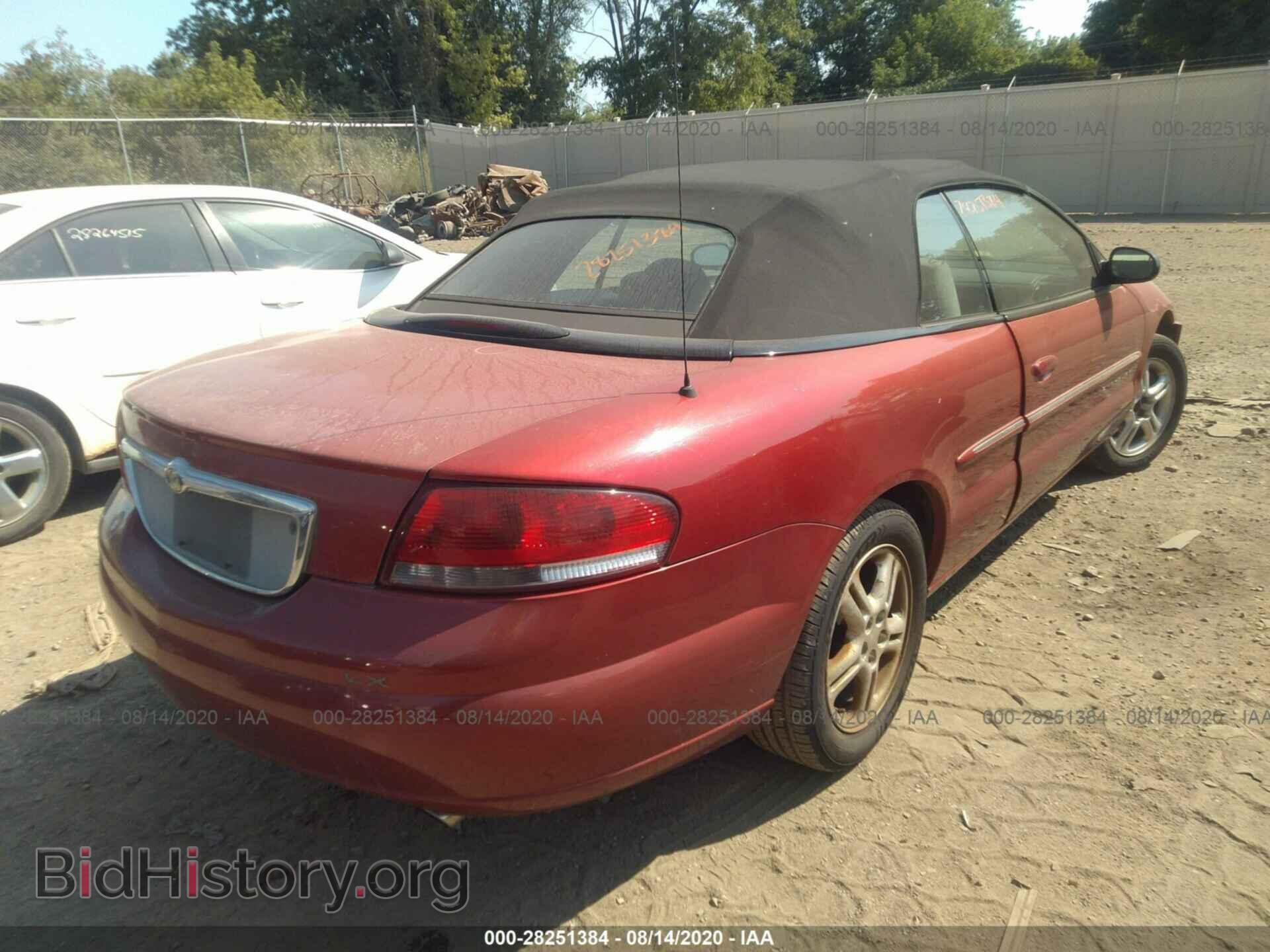 2001 CHRYSLER SEBRING - VIN: 1C3EL45U81N571602 - Photo 4