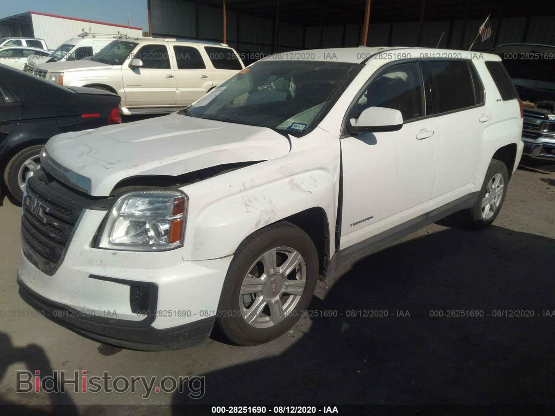 2016 GMC TERRAIN - VIN: 2GKALMEK4G6340660 - Фото 2
