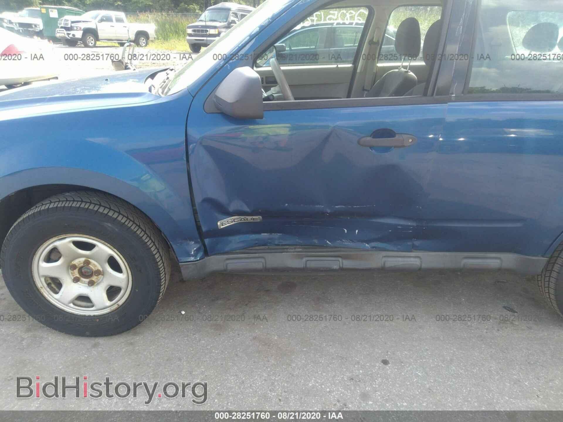 2008 FORD ESCAPE - VIN: 1FMCU02Z78KD50945 - Фото 6