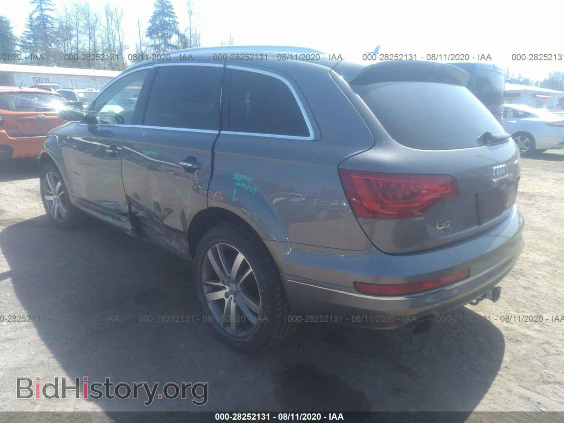 2013 AUDI Q7 - VIN: WA1LGAFE9DD006759 - Фото 3
