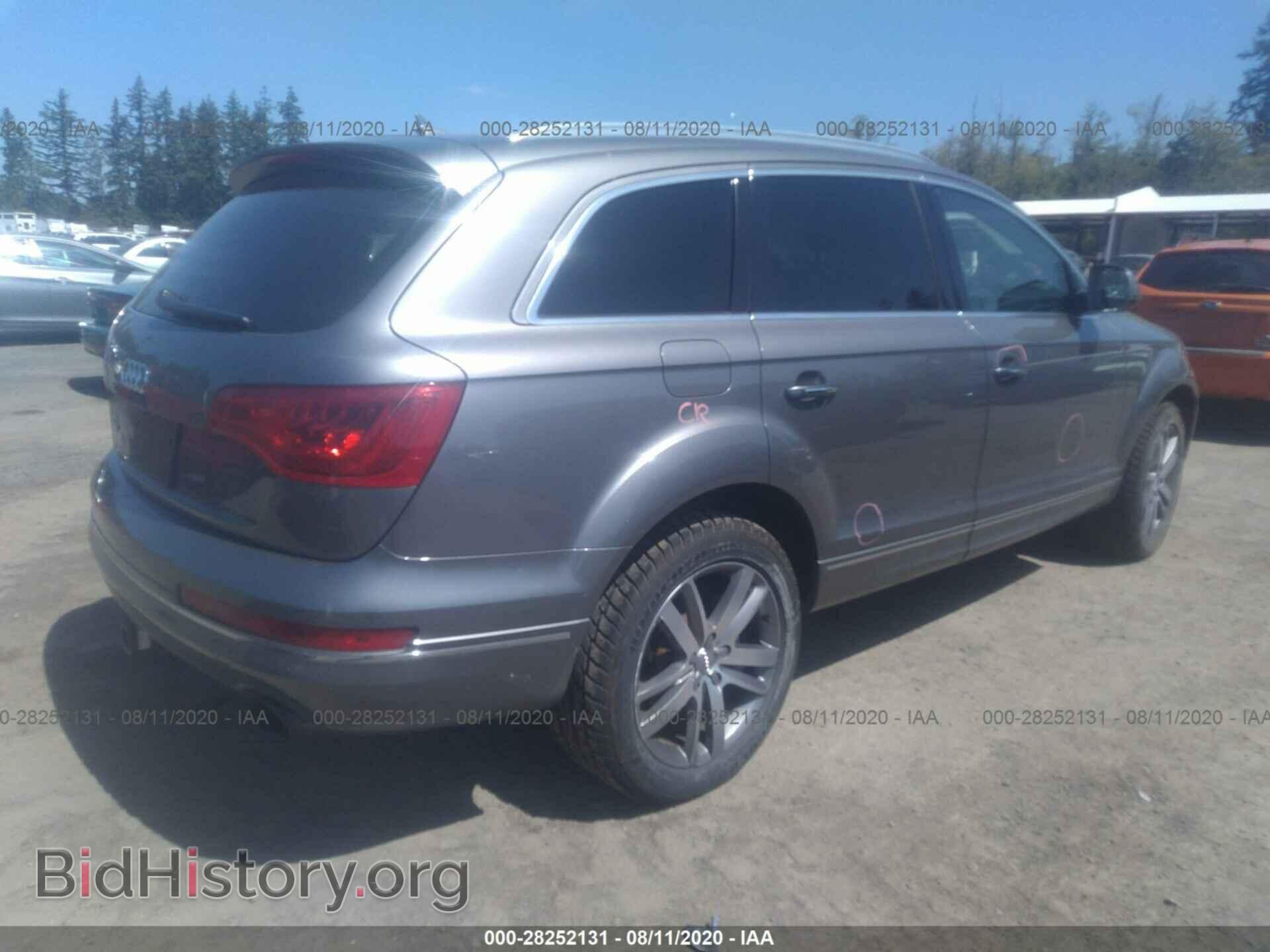 2013 AUDI Q7 - VIN: WA1LGAFE9DD006759 - Фото 4