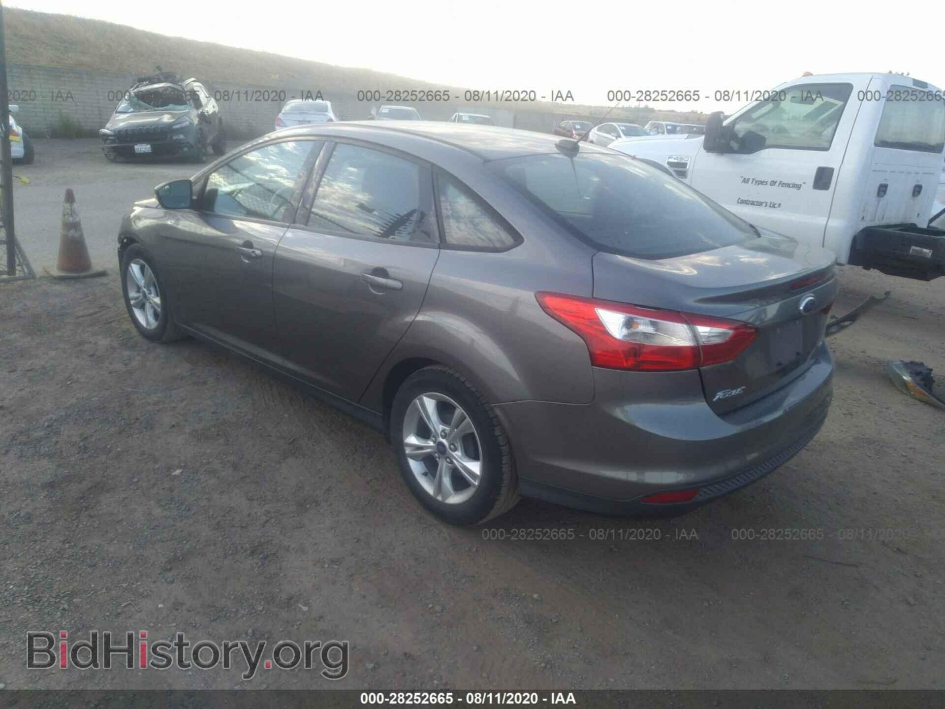 2014 FORD FOCUS - VIN: 1FADP3F2XEL110847 - Фото 3