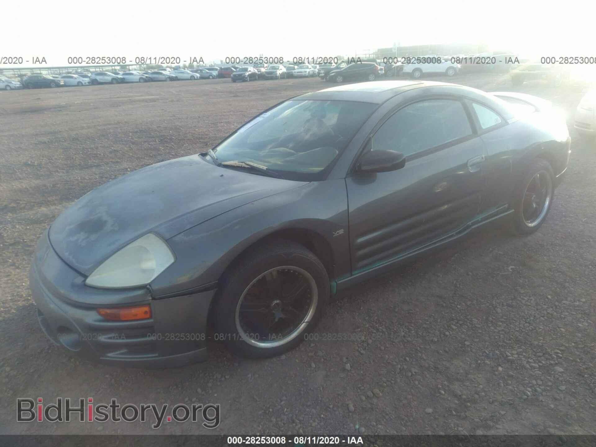 2003 MITSUBISHI ECLIPSE - VIN: 4A3AC84H83E108977 - Фото 2