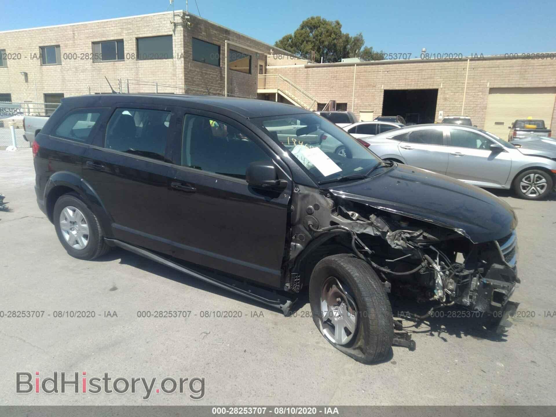 Photo 3C4PDCAB2CT256278 - DODGE JOURNEY 2012