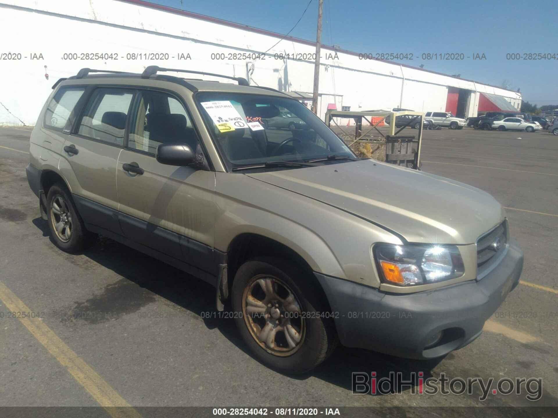 Photo JF1SG63673H746643 - SUBARU FORESTER 2003