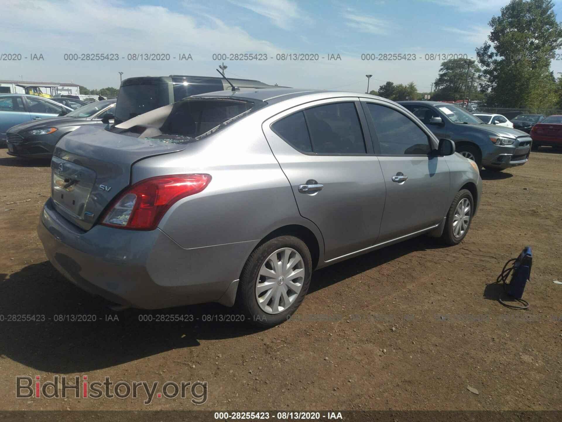 2012 NISSAN VERSA - VIN: 3N1CN7AP2CL894869 - Фото 4