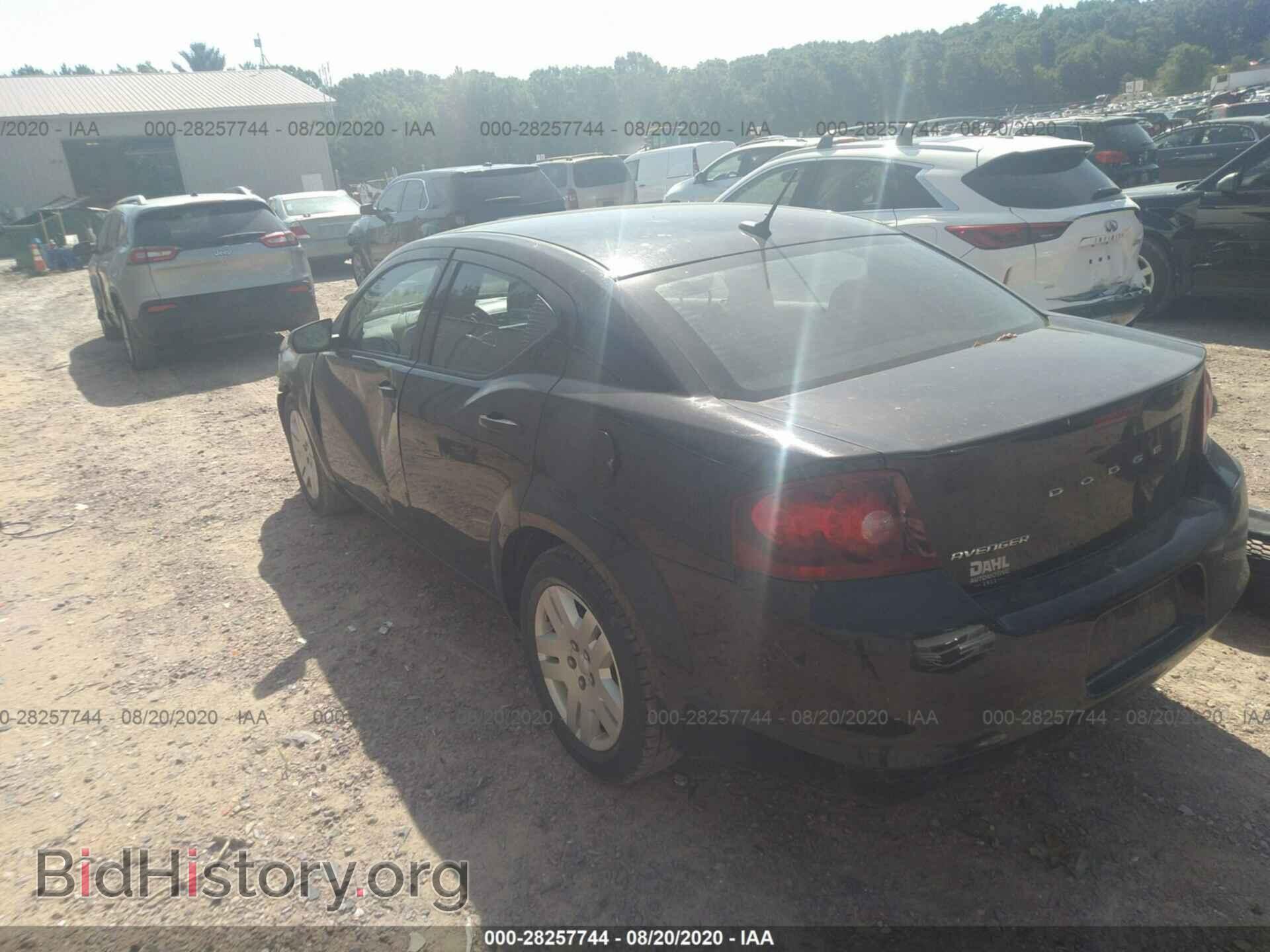 2012 DODGE AVENGER - VIN: 1C3CDZAB6CN111332 - Фото 3