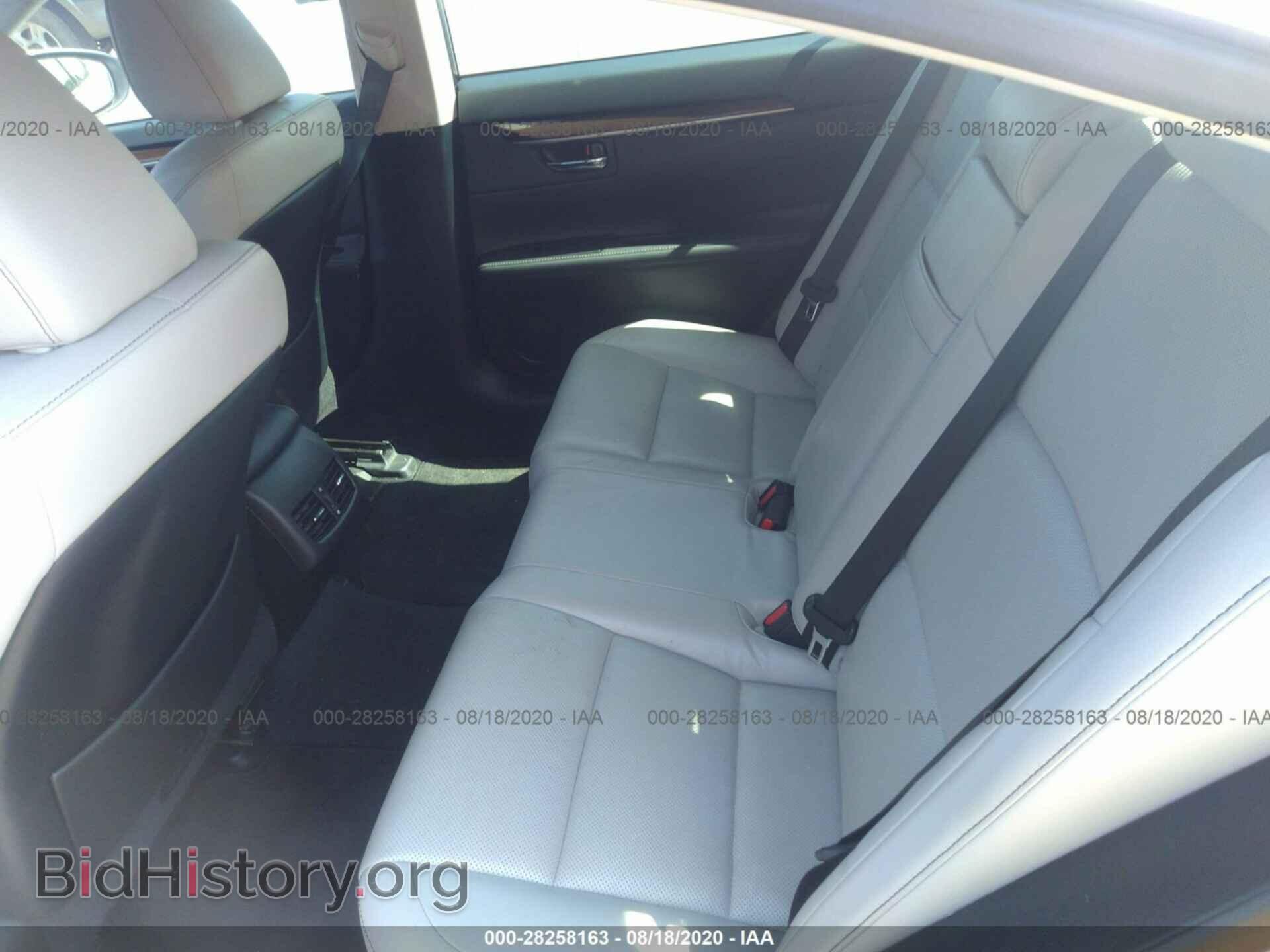 2014 LEXUS ES 350 - VIN: JTHBK1GG7E2111263 - Фото 8