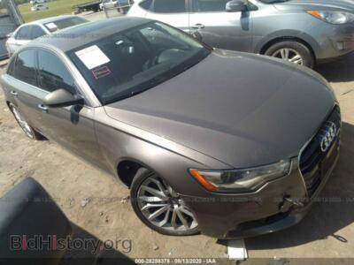 2013 Audi A6 2.0T PREMIUM PLUS, brown — VIN WAUDFAFC7DN010635, IAAI