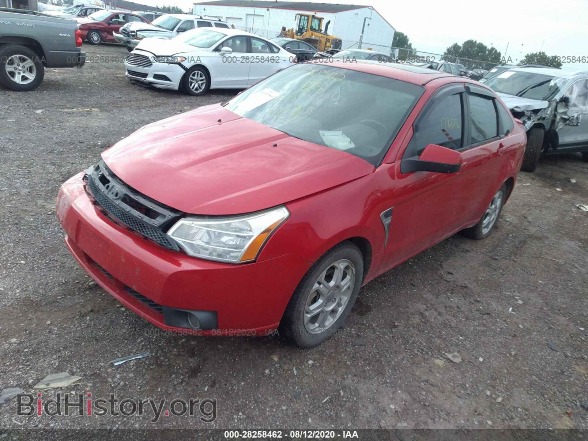 2008 FORD FOCUS - VIN: 1FAHP35N08W240958 - Фото 2