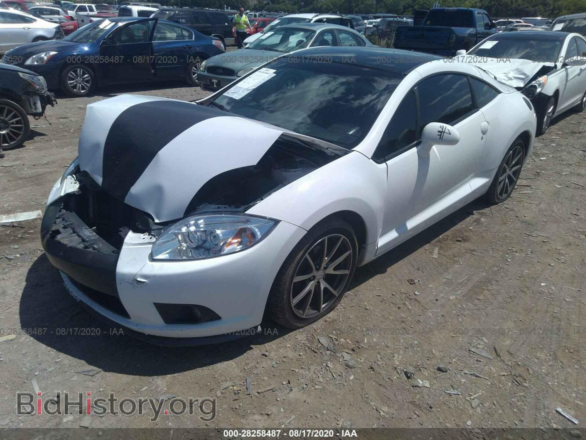 2011 MITSUBISHI ECLIPSE - VIN: 4A31K5DF7BE001563 - Photo 2