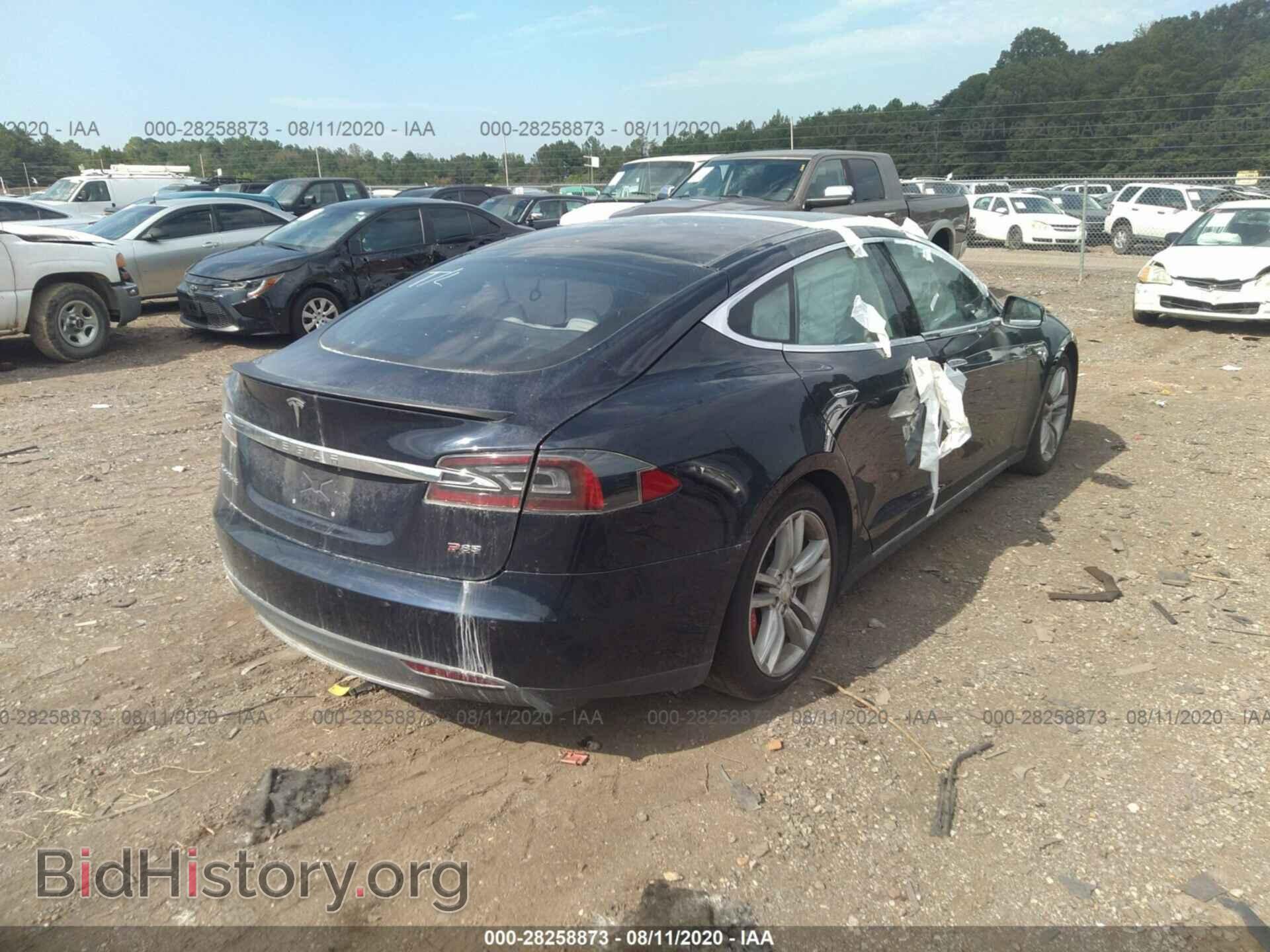 2014 TESLA MODEL S - VIN: 5YJSA1H16EFP33512 - Фото 4