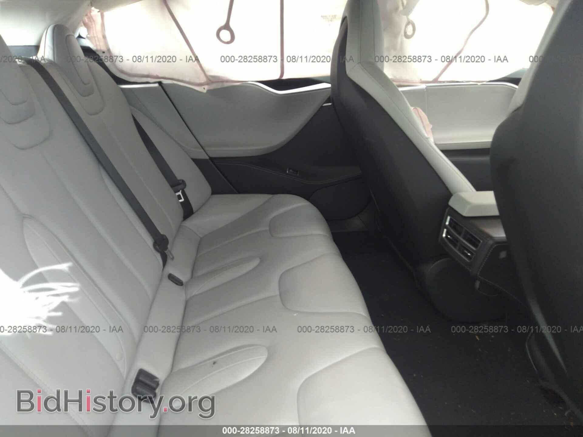 2014 TESLA MODEL S - VIN: 5YJSA1H16EFP33512 - Фото 8