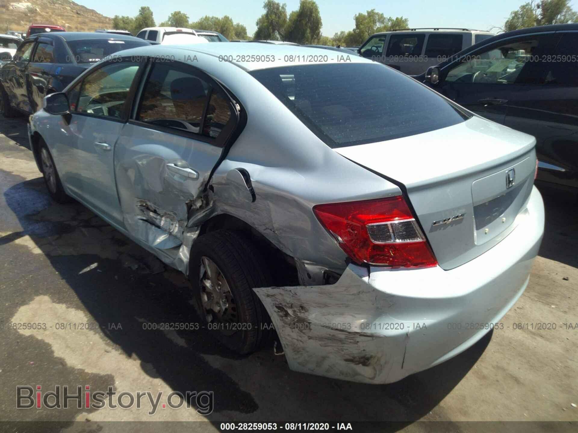 2012 HONDA CIVIC SDN - VIN: 19XFB2F52CE371210 - Фото 3