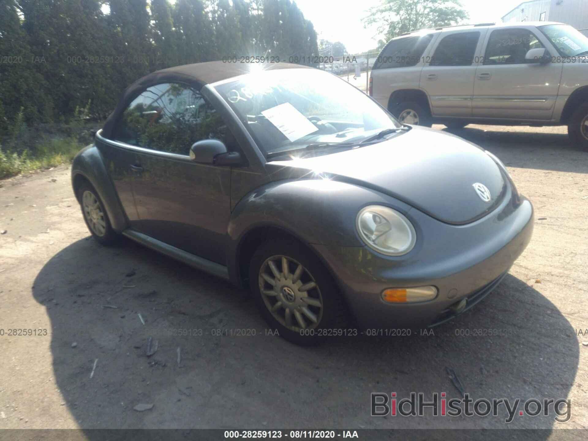 Photo 3VWCM31Y05M316961 - VOLKSWAGEN NEW BEETLE CONVERTIBLE 2005