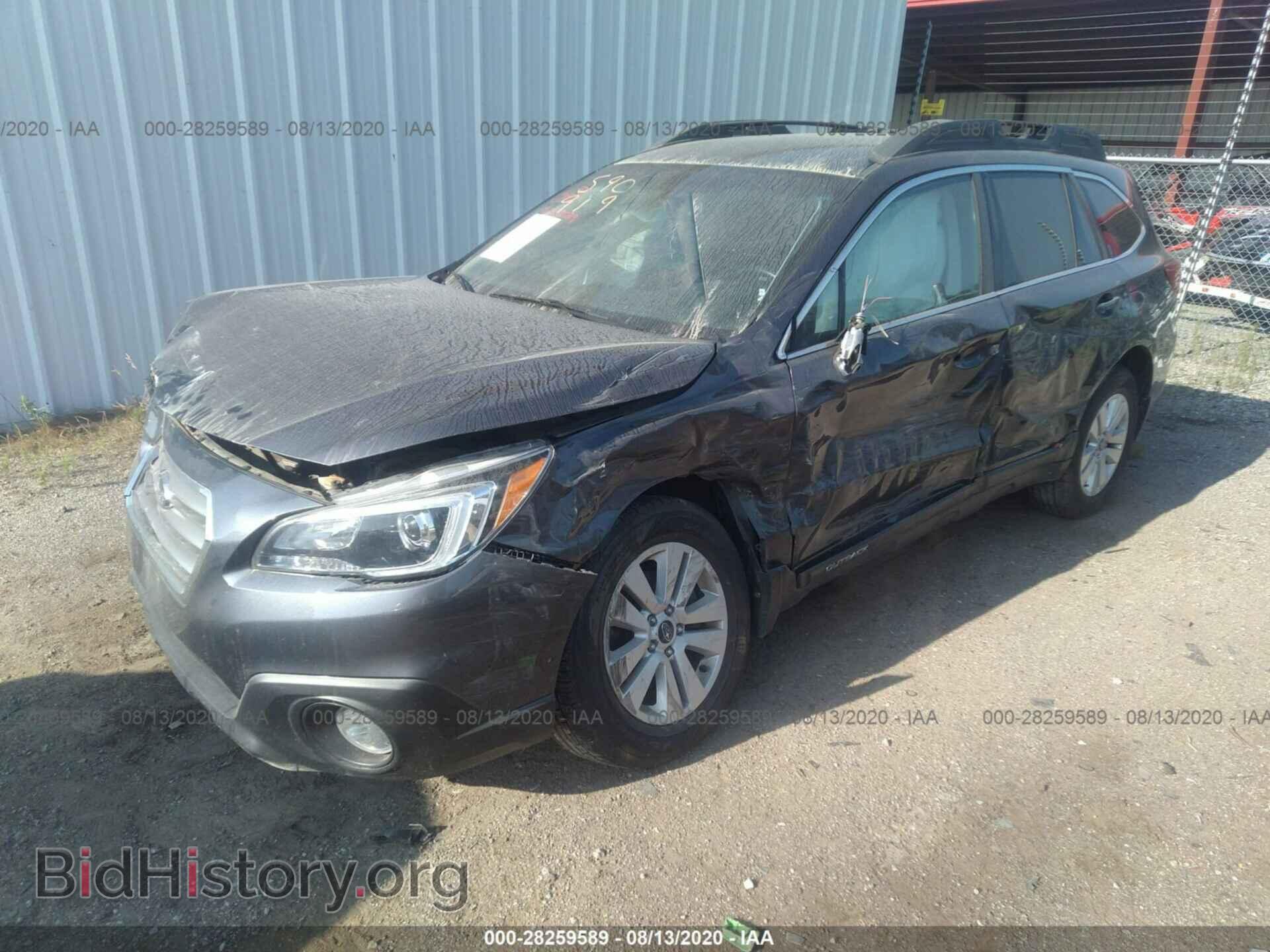2015 SUBARU OUTBACK - VIN: 4S4BSBCC8F3230148 - Фото 2