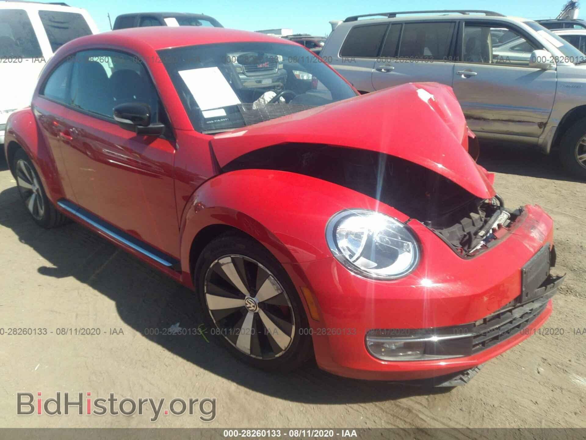 Фотография 3VWVA7AT2CM608556 - VOLKSWAGEN BEETLE 2012