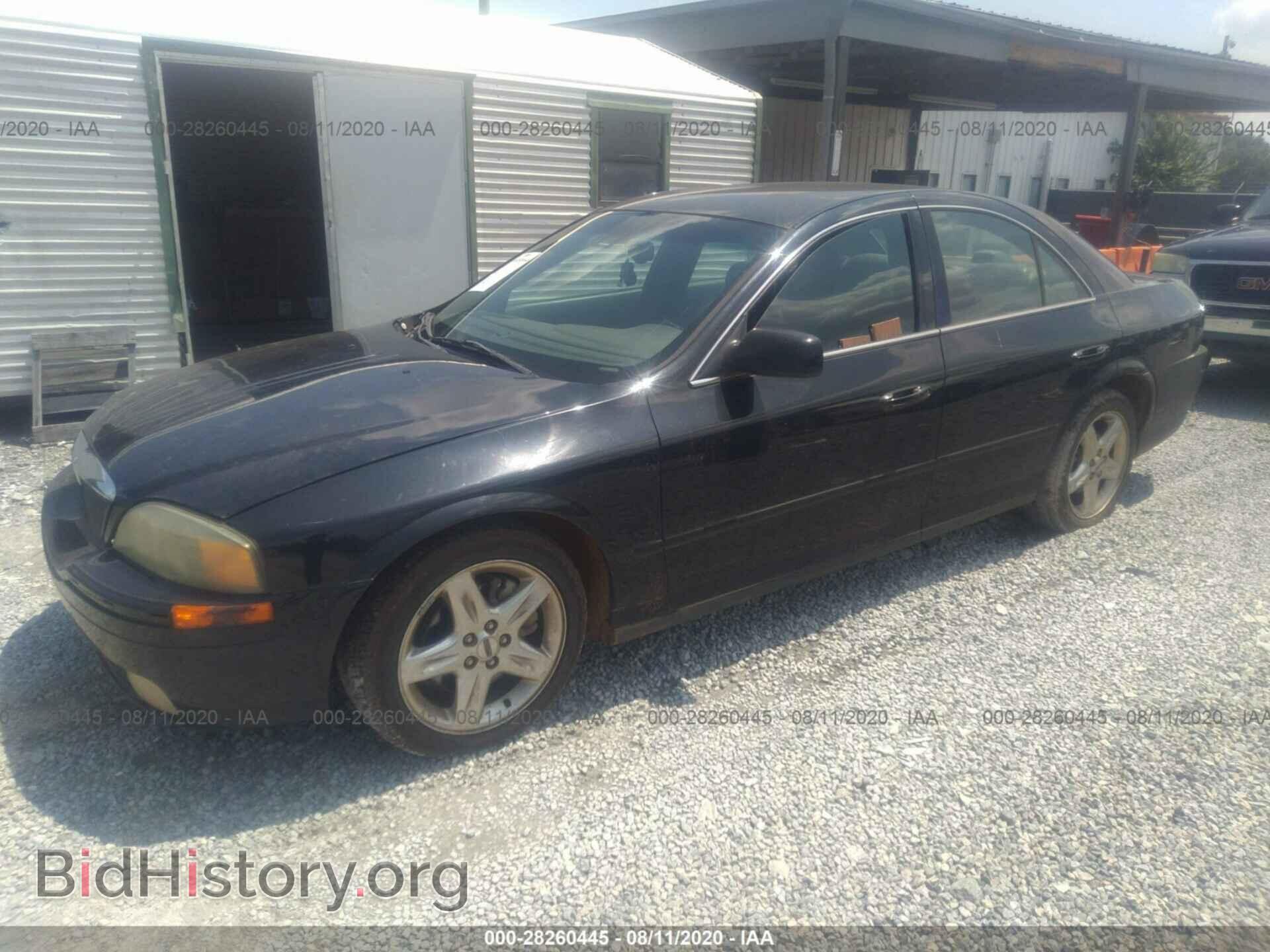 2002 LINCOLN LS - VIN: 1LNHM87A42Y660224 - Фото 2