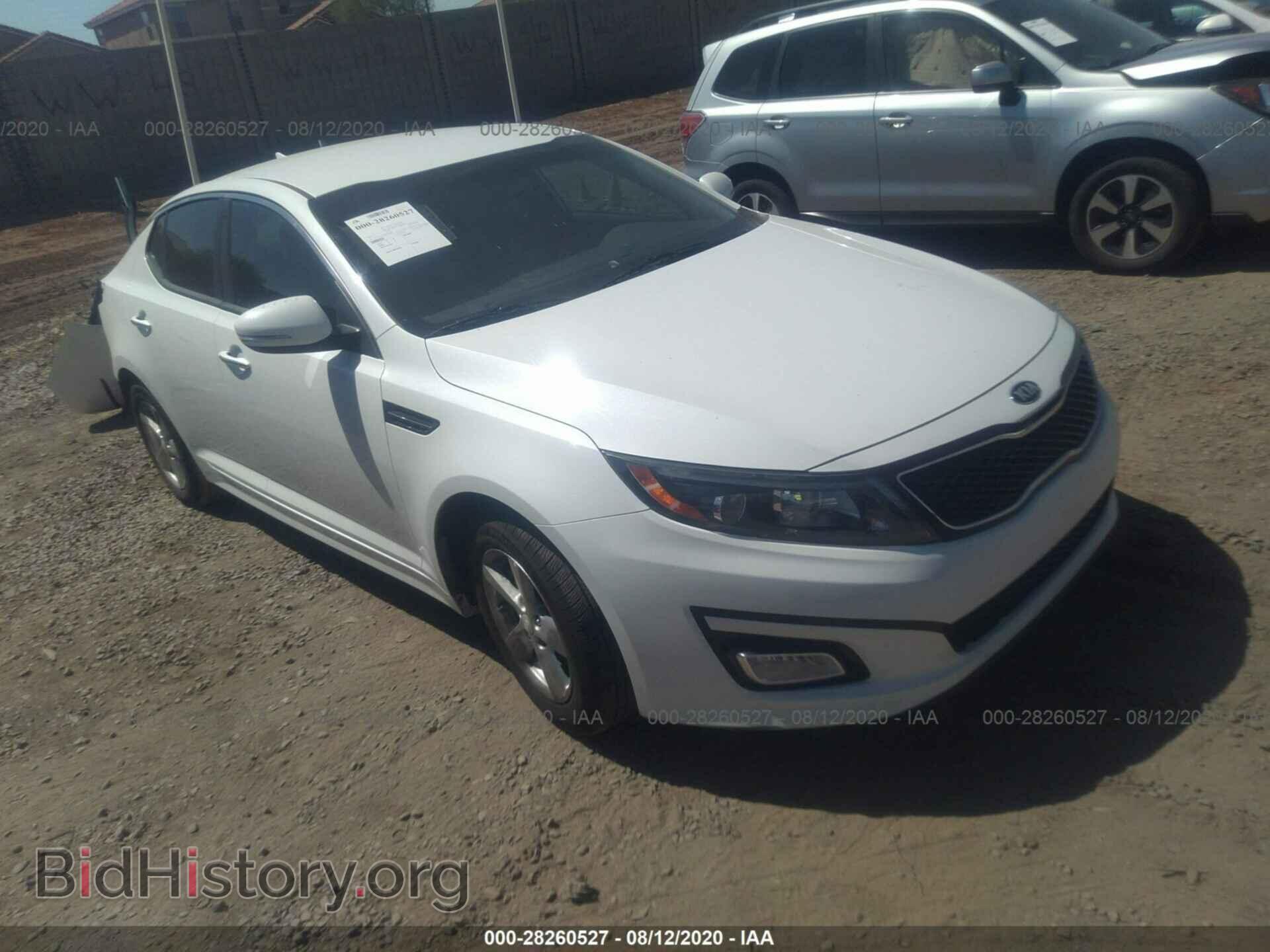 Фотография 5XXGM4A73FG450089 - KIA OPTIMA 2015