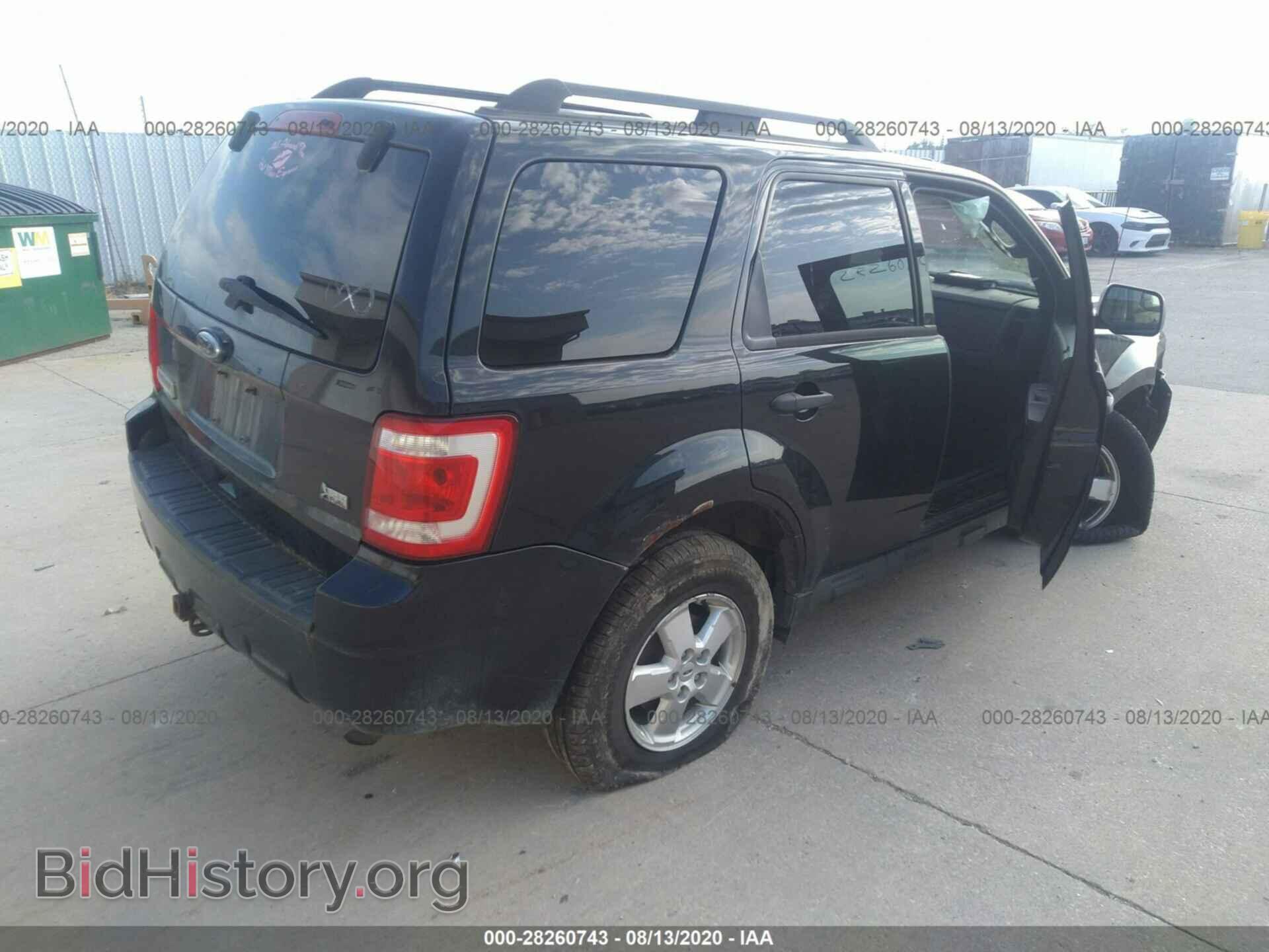 2011 FORD ESCAPE - VIN: 1FMCU9DG8BKA42433 - Фото 4