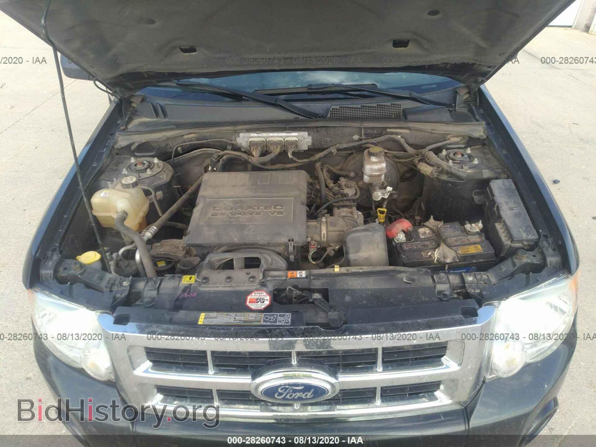 2011 FORD ESCAPE - VIN: 1FMCU9DG8BKA42433 - Фото 10